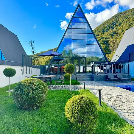 Qafqaz Falcon Chalet Gabala Exterior photo