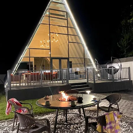 Qafqaz Falcon Chalet Gabala Exterior photo